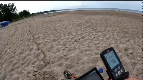 PART 1 OF 4 - Hilarious Edits 😂 Metal Detecting a State Park Beach in Buffalo NY