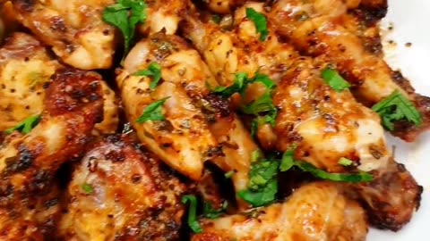 "Crispy Perfection: Unleashing Flavor with my Irresistible Air Fryer/Oven Chicken Wings Recipe"