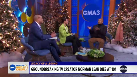 Big morning news Remembering the life of TV Norman Lear