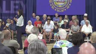 Nikki Haley holds town hall meeting in New Hampshire