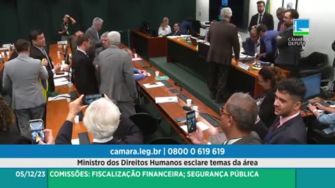 Ministro Silvio Almeida fala às Comissões de Fiscalização Financeira e de Segurança – 05/12/2023