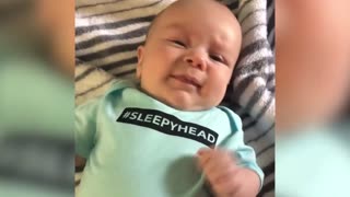 Cutest baby video that will you make aww