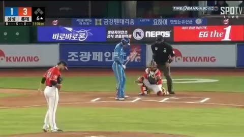 [KBO] Funniest Moments at Korean Baseball!!