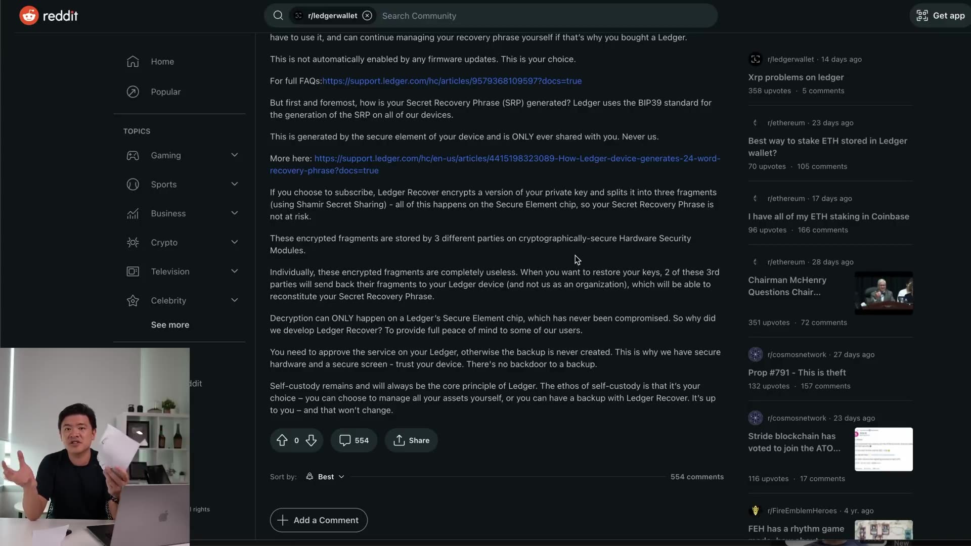 Ledger no longer safe?