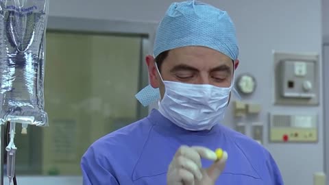 Me Bean as a surgeon