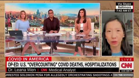 Leana Wen Now says that We May have been over counting Covid Deaths- NO SHIT SHERLOCK!