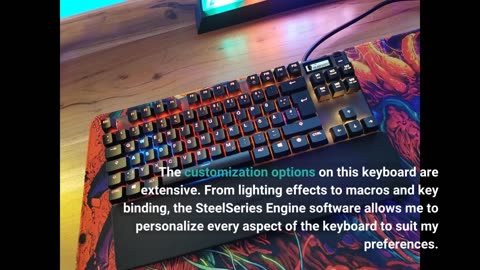 SteelSeries Apex Pro Mechanical Gaming Keyboard, Mechanical Keys With Adjustable Actuation