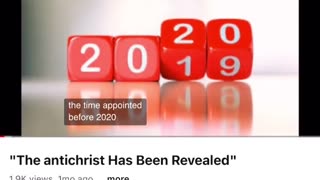 THE ANTICHRIST HAS BEEN REVEALED?? 🤔