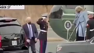 Biden kicks his dog in the head