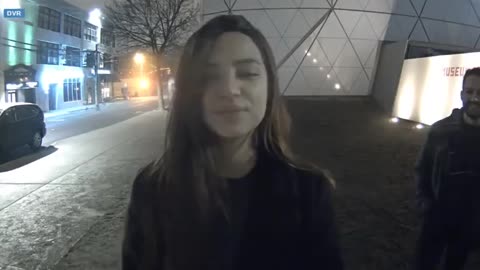 Cutie Kisses Camera at He Will Not Divide Us