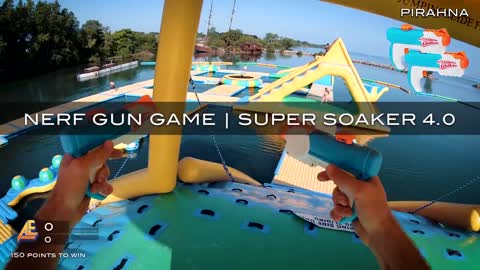 NERF GUN GAME | SUPER SOAKER EDITION 4.0 (Nerf First Person Shooter)