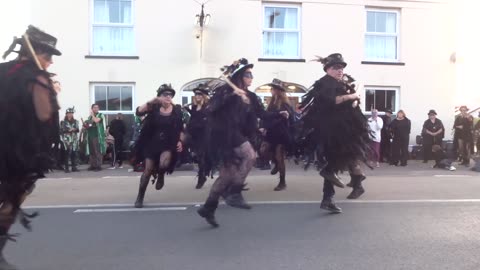 Beltane Border Morris - Cross Tree - Nog Inn, Feniton - 20 Jul 23