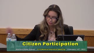 All Public Comments - P12 Dearborn Public Schools Board of Education Meeting (02-13-2023)