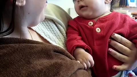 6-Month-Old Hears Mother for First Time
