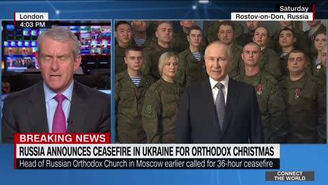 Hear why Putin ordered a temporary truce in Ukraine