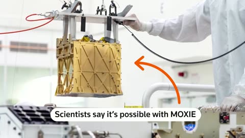 In 1971 nasa put a car on the moon Nasa scientists produces axygen on mars With