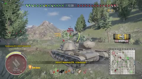 World of Tanks: Amazing pinball kill