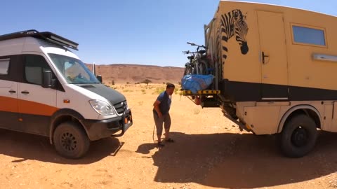 OFFROADING TRUCKS IN MORROCCO