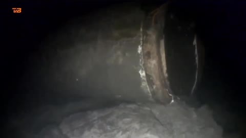 Danish TV publishes footage of the damaged section of the Nord Stream 2 gas pipeline