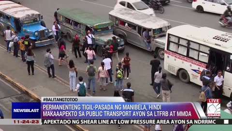 Mga lumahok sa tigil-pasada kasama ng Manibela, nasampolan ng LTFRB