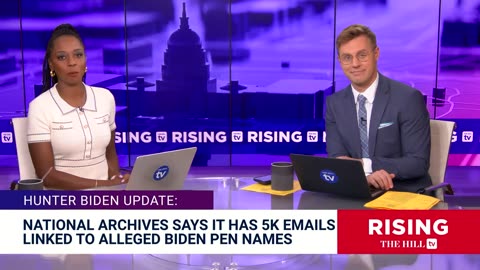 Biden FAKE NAMES Possibly Linked To 5K Emails In Nat'l Archives Possession: Lawsuit Alleges