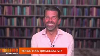 On the live show, somebody asked Don Jr. if Michelle Obama is a man.