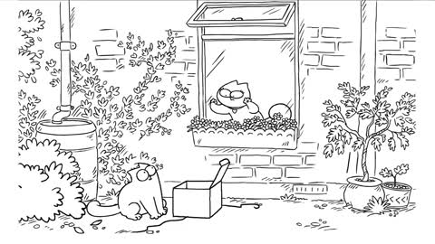 Butterflies - Simon's Cat (A Valentine's Special!) SHORTS #44