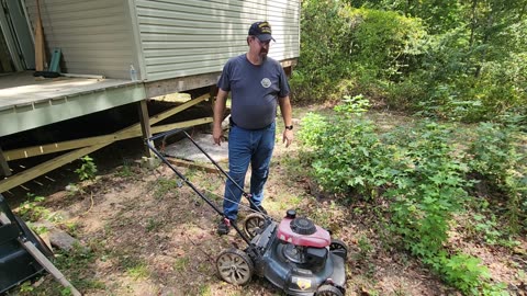 Replace the carburetor on a Honda powered troybuilt mower