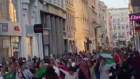 Muslims in France celebrate the defeat of the French right