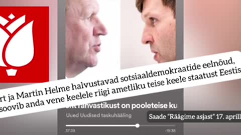 Sotsiaaldemokraadid soovivad vene keelt riigikeeleks