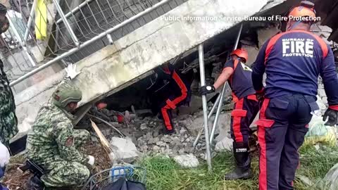 Fatal 7.1 earthquake strikes Philippines