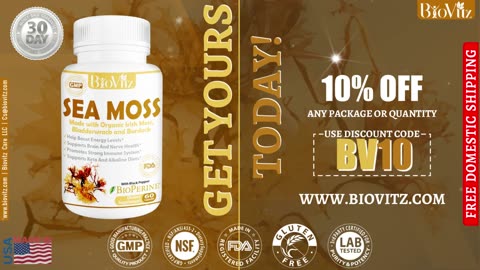 SEA MOSS | Made with Organic Irish Moss