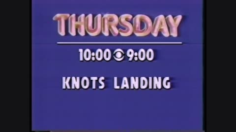 March 18, 1980 - Promos for 'Knots Landing' & 'The White Shadow'