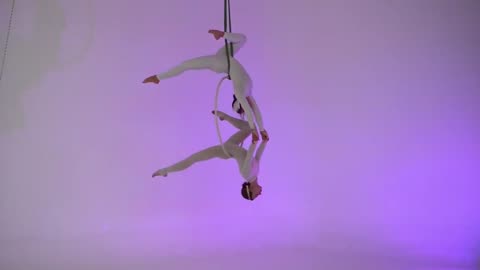 Aerial Hoop Dancing