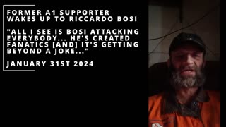 A1 SUPPORTER EXPOSES BOSI "Creating Fanatics, Attacking Everybody"