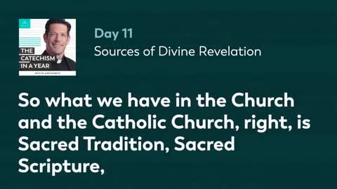 Day 11: Sources of Divine Revelation — The Catechism in a Year (with Fr. Mike Schmitz)