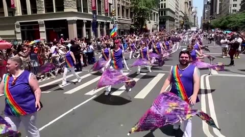 New York Pride marchers hit the streets