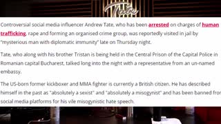 New information about Tate's ARREST!