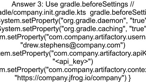 How do I set global Gradle properties in an init script