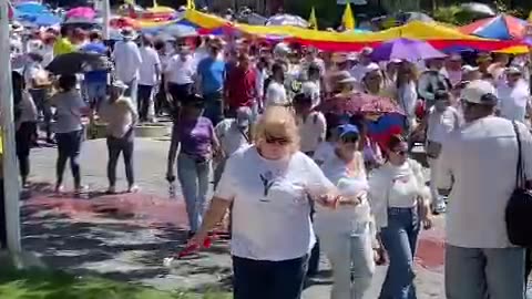 Marchas contra gobierno de Gustavo Petro en Barranquilla