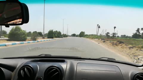 Tourist Records Road Journey In Faiyum