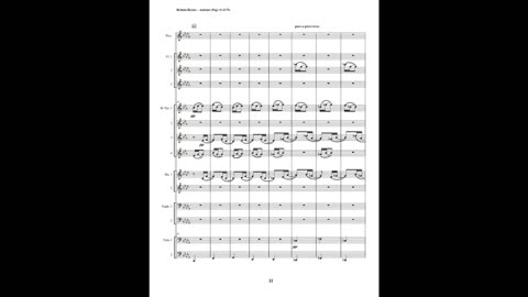 Johannes Brahms – Andante, Op. 5 (Brass Choir + Piccolo & 3 Flutes)