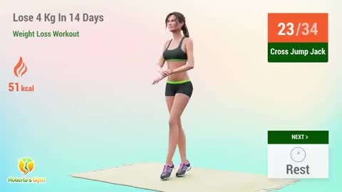 LOSE 4 KG IN 14 DAYS - HOME WEIGHT LOSS CHALLENGE