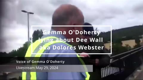 Gemma O'Doherty Caught Lying (Again)