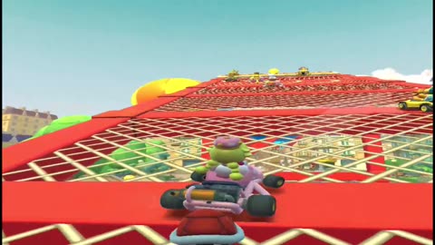 Mario Kart Racing #gamingvideos #shortsfeed #fun #funvideo