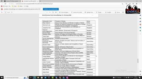 11/01/2023SE mueren El foro de DAVOS A PLENO PULMON