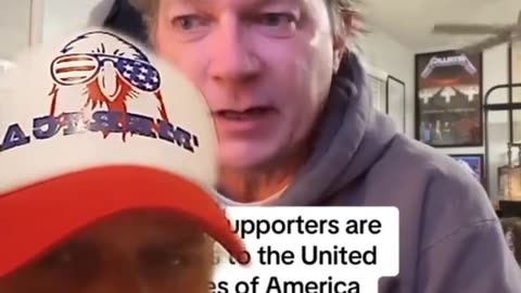 Guy calls Trump supporters Traitors.