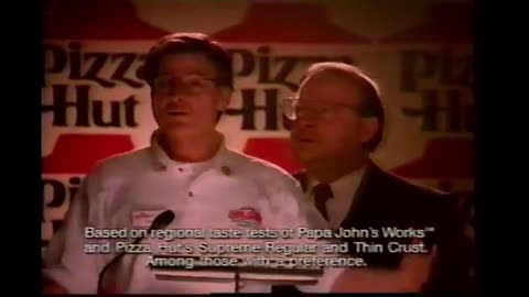 Pizza Hut Commercial (1998)