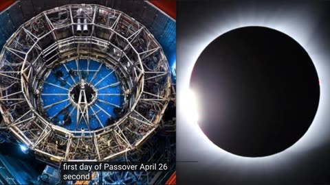 C.E.R.N. April 08 Solar Eclipse & April 22 Passover!!!