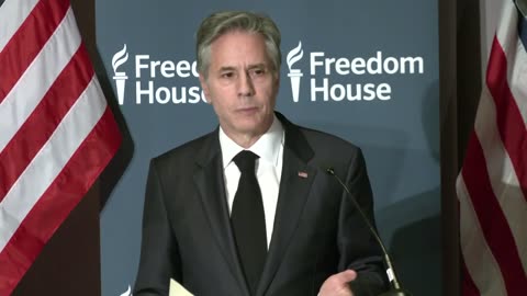 Secretary Blinken remarks at the Freedom House 2023 Annual Awards Ceremony